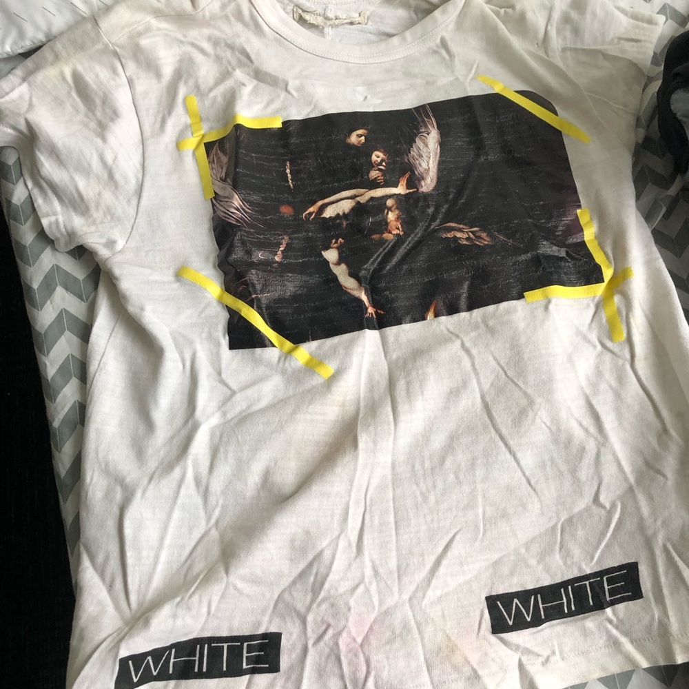 Off white rare Caravaggio t shirt